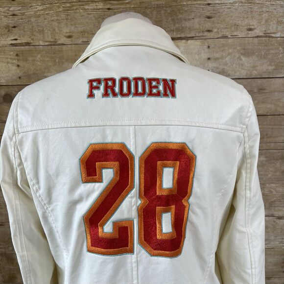 Pretty Little Thing Size 2 Relaxed Women’s Faux leather Motorcycle Jacket  NWOT - Picture 8 of 16